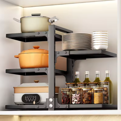Organizador Esquinero de Cocina – 3 Niveles