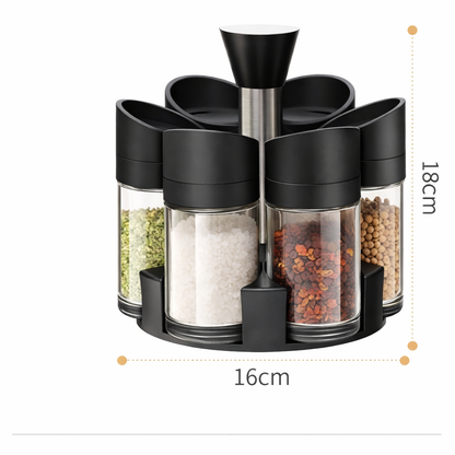 Organizador Giratorio de Especias – Cocina Ordenada