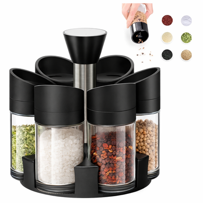 Organizador Giratorio de Especias – Cocina Ordenada